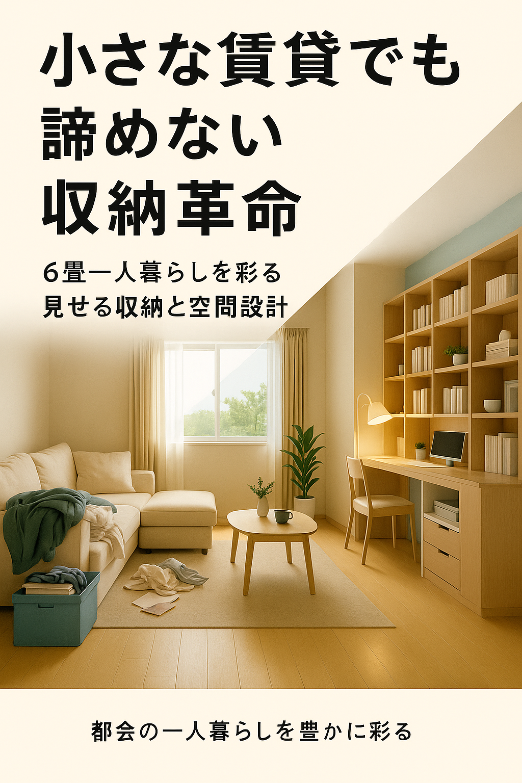 小さな賃貸でも諦めない収納革命